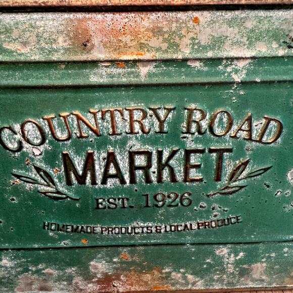 Metal Mail Holder Vintage Style Kitchen Home Boho Decor Farmhouse Country NEW - Picture 4 of 9